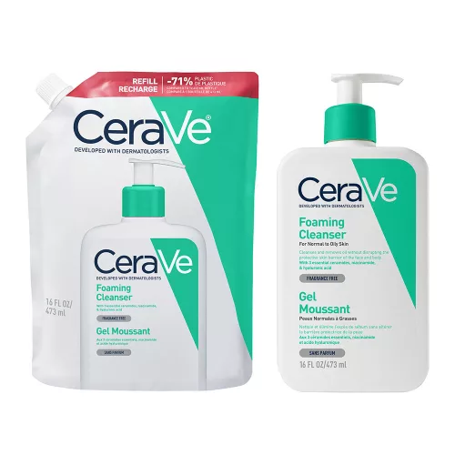 CERAVE Habzó tisztító gél utántöltő (473ml)