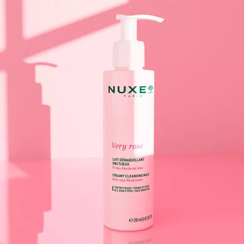 NUXE Very Rose krémes arctisztító tej NEW (200ml)