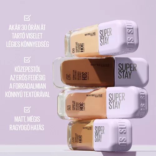 MAYBELLINE New York SuperStay Lumi-Matte 128 alapozó (35ml)
