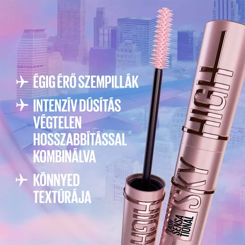 MAYBELLINE Sky High szempillaspirál barna 7,2ml