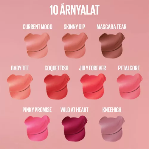 MAYBELLINE SuperStay Teddy Tint ajakszínező 10 5ml