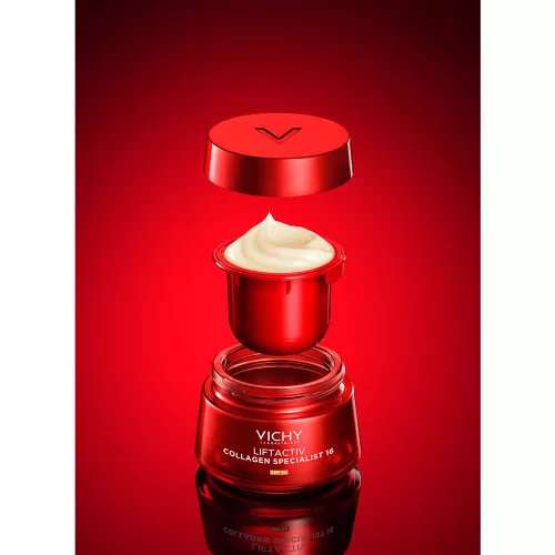VICHY Liftactiv Collagen Specialist 16 krém SPF50 újratölthető tégely  (50ml)