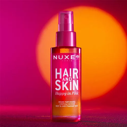 NUXE Hair and Skin Happy in Pink haj- és testpermet (100ml)
