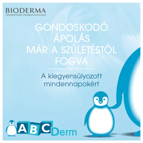 BIODERMA ABCDerm gyengéd sampon (200ml)