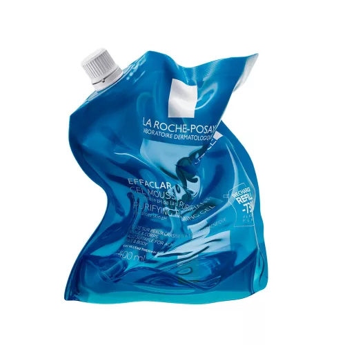 LA ROCHE-POSAY Effaclar habzó arctisztító gél utántöltő (400ml)
