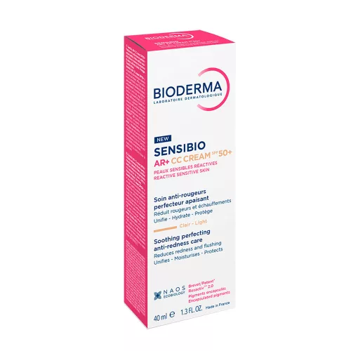BIODERMA Sensibio AR+ CC krém SPF50+ (40ml)