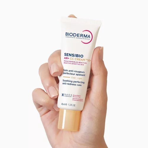 BIODERMA Sensibio AR+ CC krém SPF50+ (40ml)