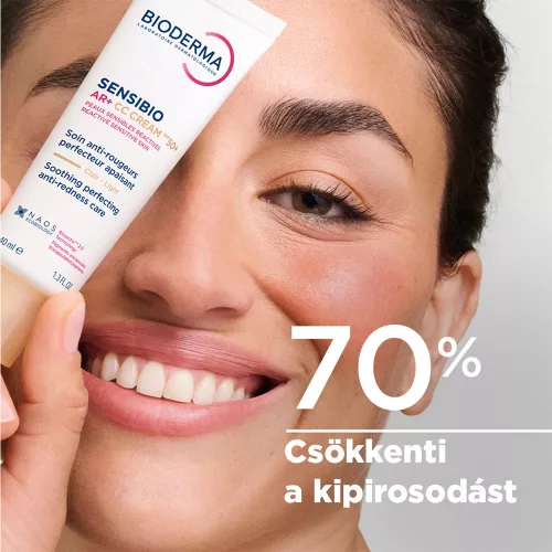 BIODERMA Sensibio AR+ CC krém SPF50+ (40ml)