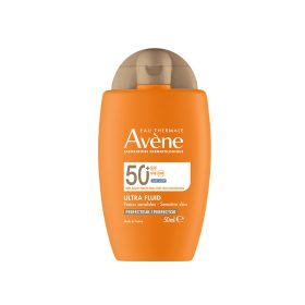   AVÈNE Suncare ULTRA FLUID Perfector nude fényvédő SPF50+ (50ml)