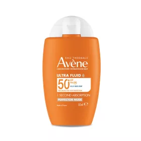   AVÈNE Suncare ULTRA FLUID Perfector nude fényvédő SPF50+ (50ml)
