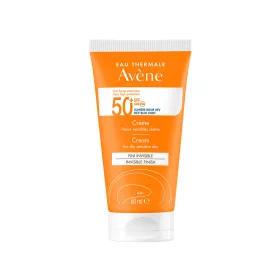   AVÈNE Suncare Napvédő arckrém száraz, érzékeny bőrre SPF50+ (50ml)