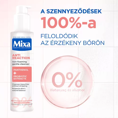 MIXA Anti-Reaction nyugtató tisztító gél (150ml)