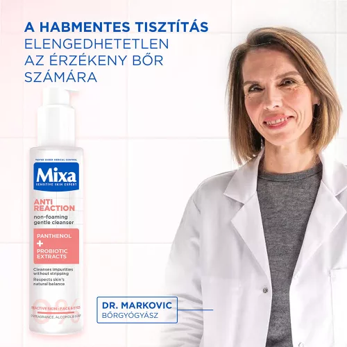 MIXA Anti-Reaction nyugtató tisztító gél (150ml)