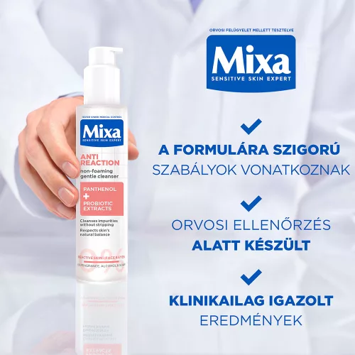 MIXA Anti-Reaction nyugtató tisztító gél (150ml)
