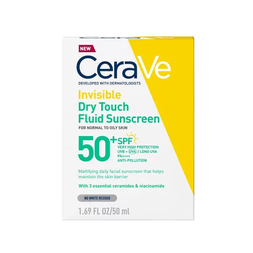 CERAVE Mattító fényvédő fluid SPF50+ 50ml