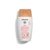 APIVITA BEE SUN SAFE Daily Age Repair színezett fluid ráncok és pigmentfoltok ellen SPF50 (50ml)