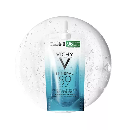 VICHY Minéral 89 Napi Booster szérum Poliglutaminsavval utántöltő (50ml)