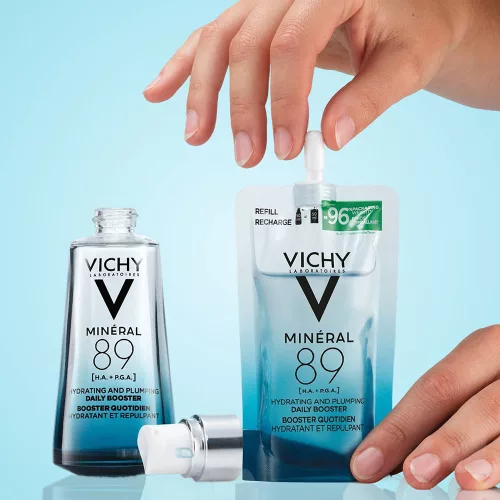 VICHY Minéral 89 Napi Booster szérum Poliglutaminsavval utántöltő (50ml)