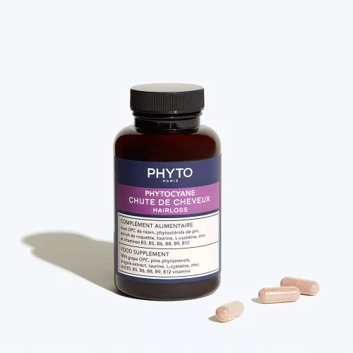PHYTO Phytocyane Hajhullás elleni kapszula - progresszív hajhullás kezelésére (84db)