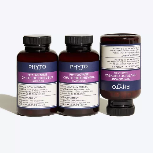PHYTO Phytocyane Hajhullás elleni kapszula - progresszív hajhullás kezelésére (84db)