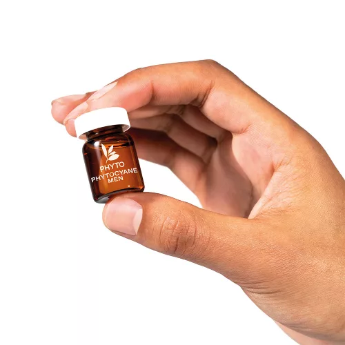 PHYTO Phytocyane Hajnövekedést serkentő és hajhullás elleni kezelés férfiaknak (12x3,5ml)