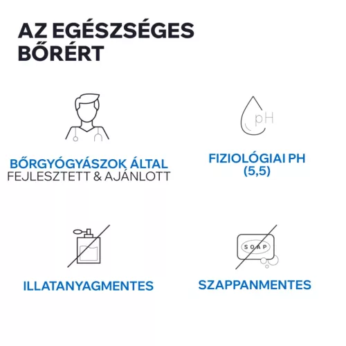 URIAGE D.S. Habzó gél seborrhoeás bőrre (150ml)  