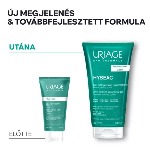 URIAGE Hyséac habzó tisztító gél zsíros bőrre (150ml) 