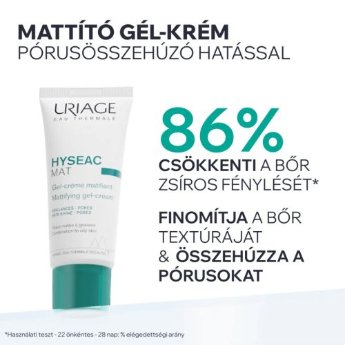 URIAGE Hyséac MAT mattító krém zsíros bőrre (40ml)