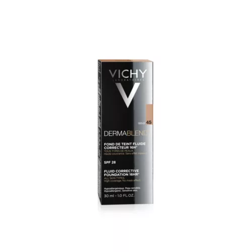 VICHY Dermablend korrekciós alapozó fluid 45 gold színárnyalat (30ml)  