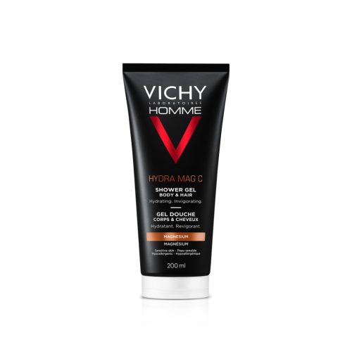 VICHY Homme Hydra Mag C hidratáló tusfürdõ és sampon (200ml)