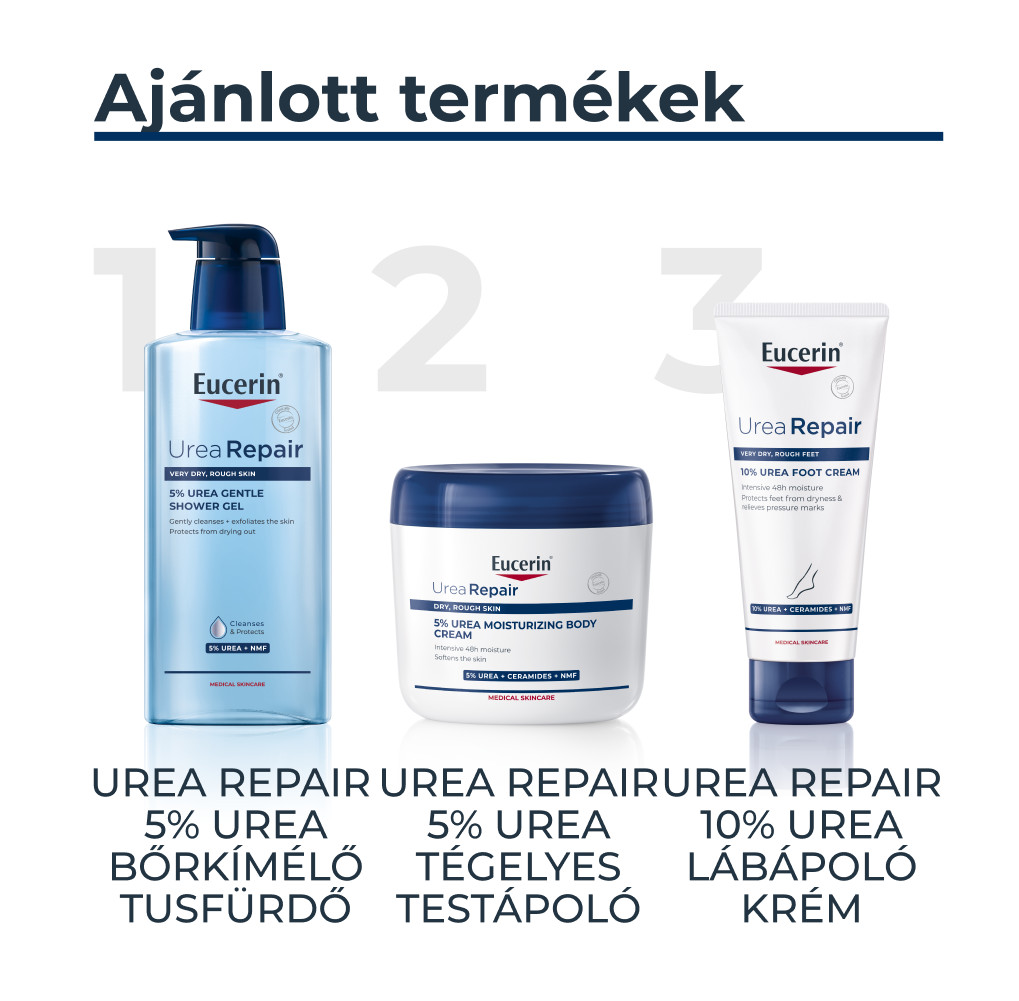 EUCERIN UreaRepair 5% Urea tégelyes testápoló (450ml)