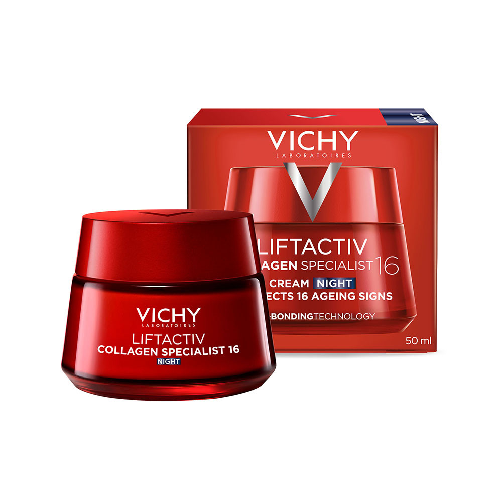 VICHY Liftactiv Collagen Specialist 16 éjszakai arckrém (50ml) termék 2. képe