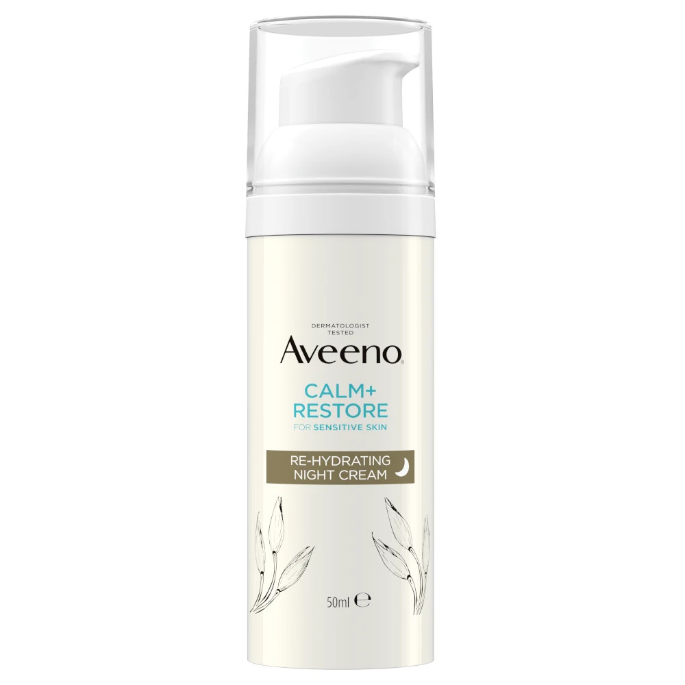 AVEENO Calm+ Restore hidratáló éjszakai arckrém (50ml) termék 2. képe
