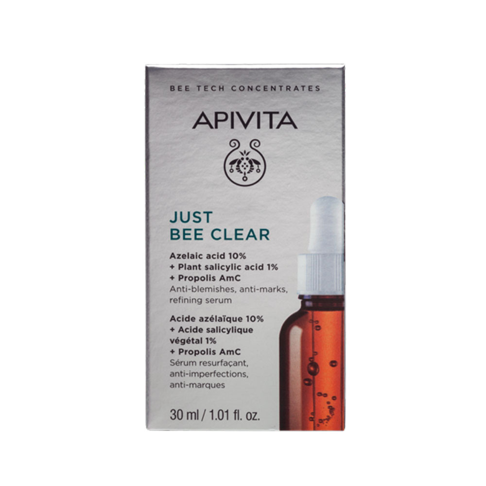 APIVITA BEE Tech just Bee clear szérum bőrhibák el 30ml
