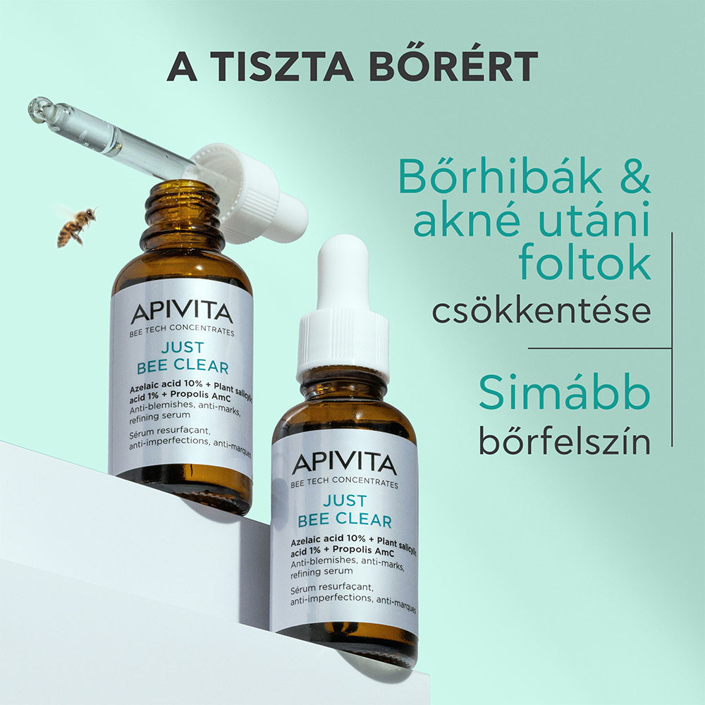 APIVITA BEE Tech just Bee clear szérum bőrhibák el 30ml