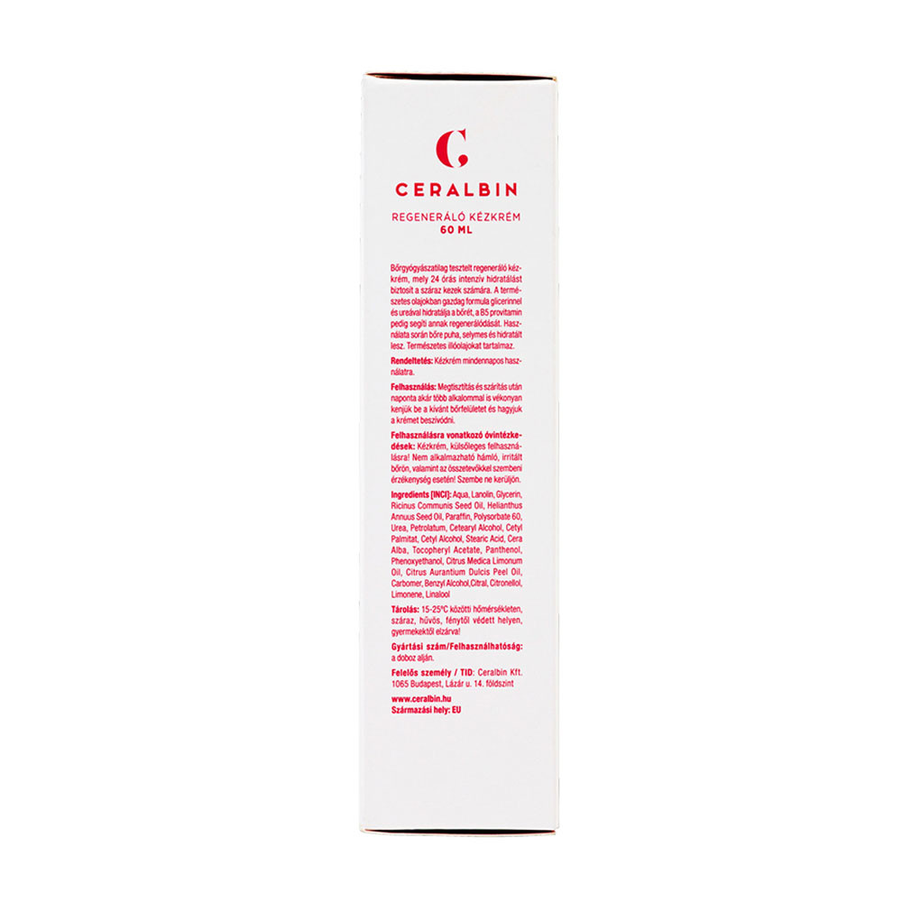 CERALBIN Regeneráló kézkrém (60ml) CERALBIN Regeneráló kézkrém (60ml)