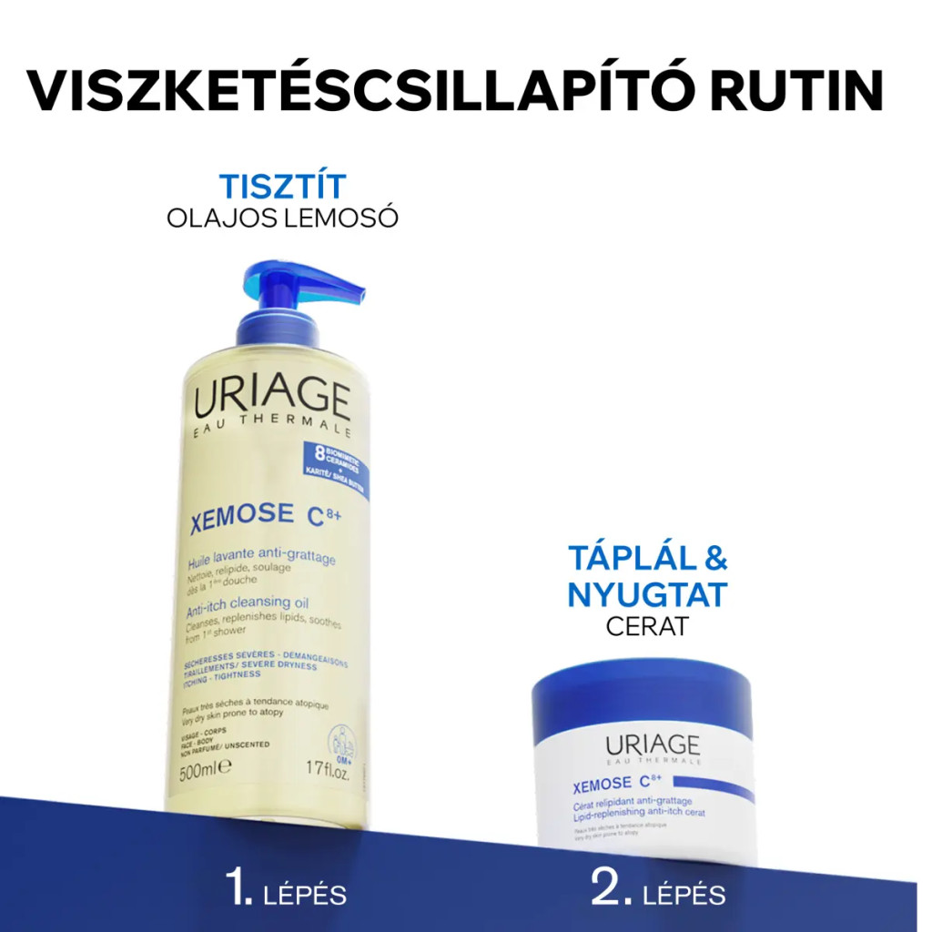 URIAGE Xémose C8+ Cerat krém extra száraz bőrre (200ml)