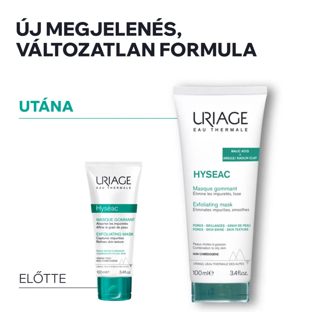 URIAGE Hyséac Hámlasztó maszk (100ml)