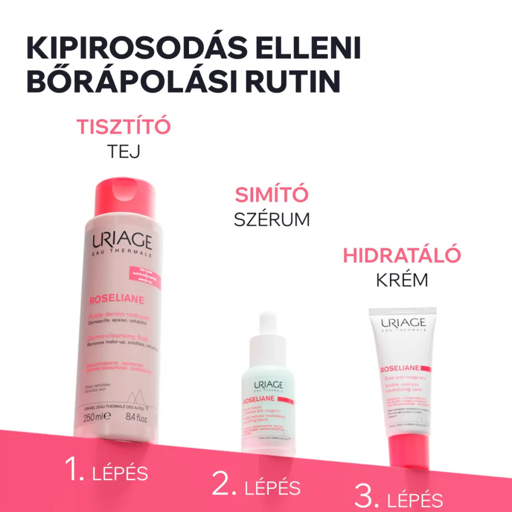 URIAGE Roséliane arctisztító tej (250ml)