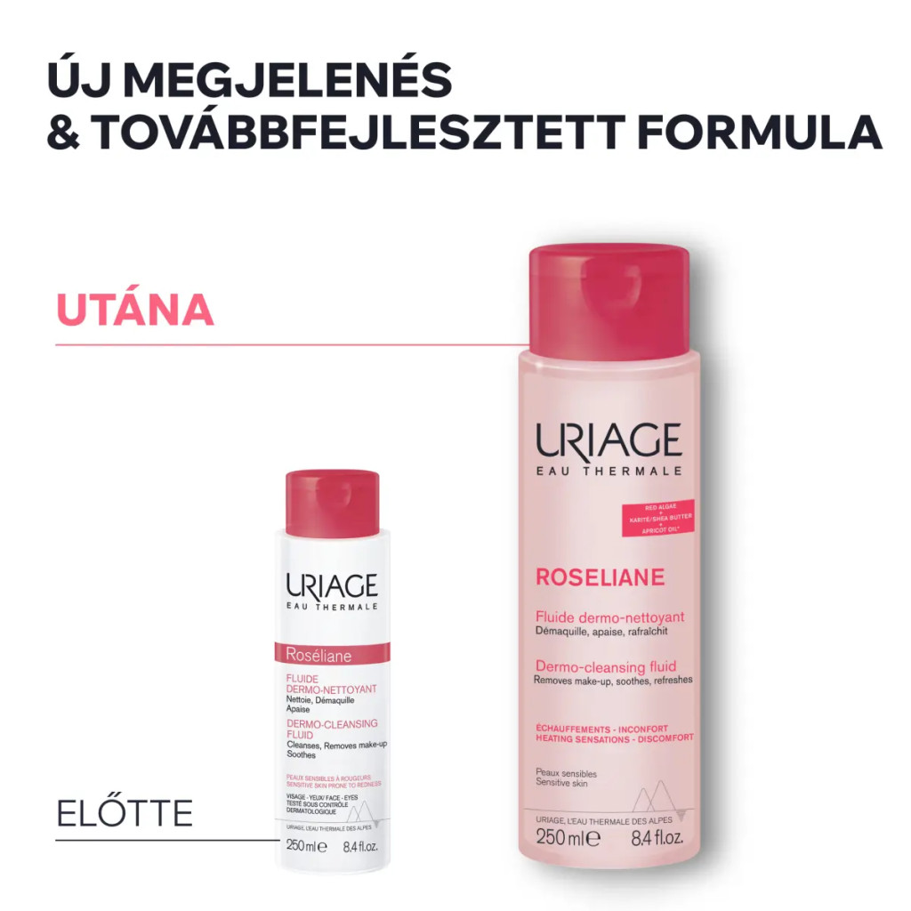 URIAGE Roséliane arctisztító tej (250ml)