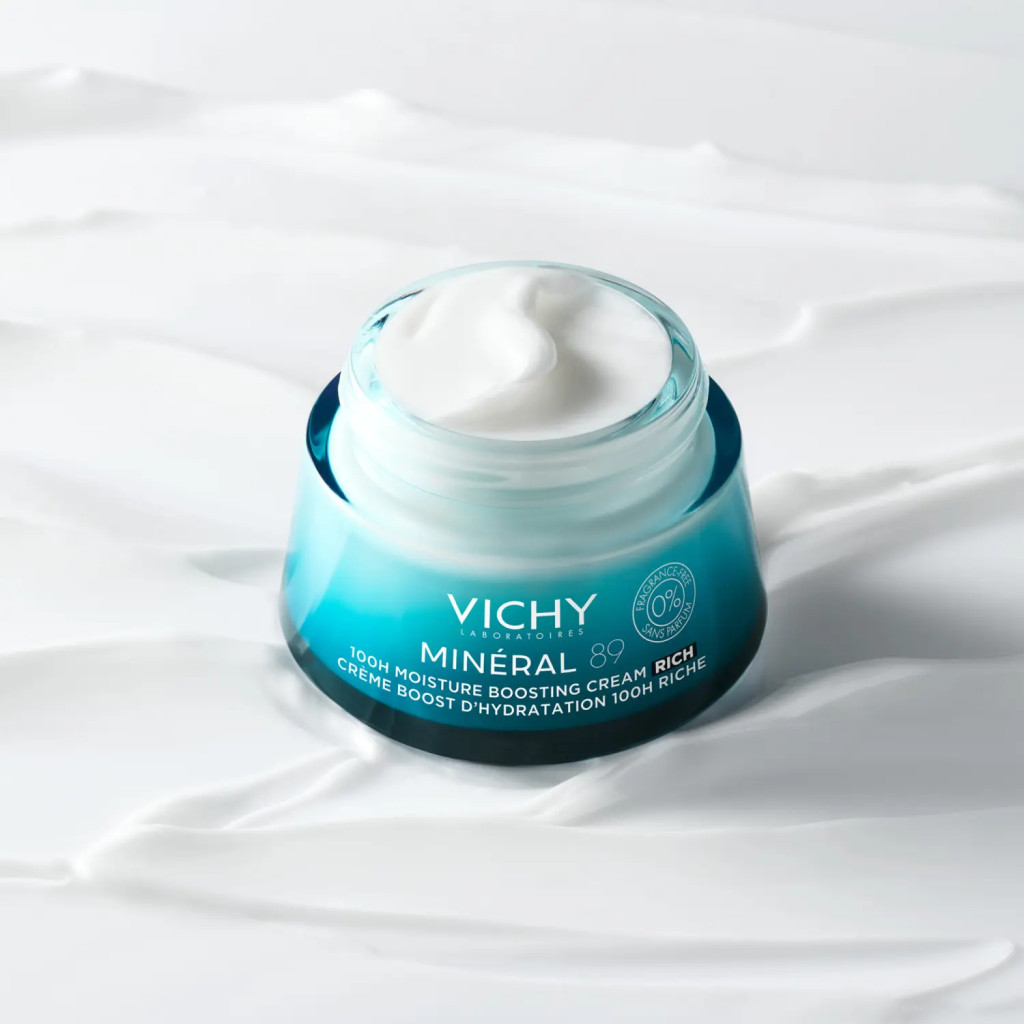 VICHY Mineral 89 100H hidratáló gazdag krém illatmentes (50ml) VICHY Mineral 89 100H hidratáló gazdag krém illatmentes (50ml)