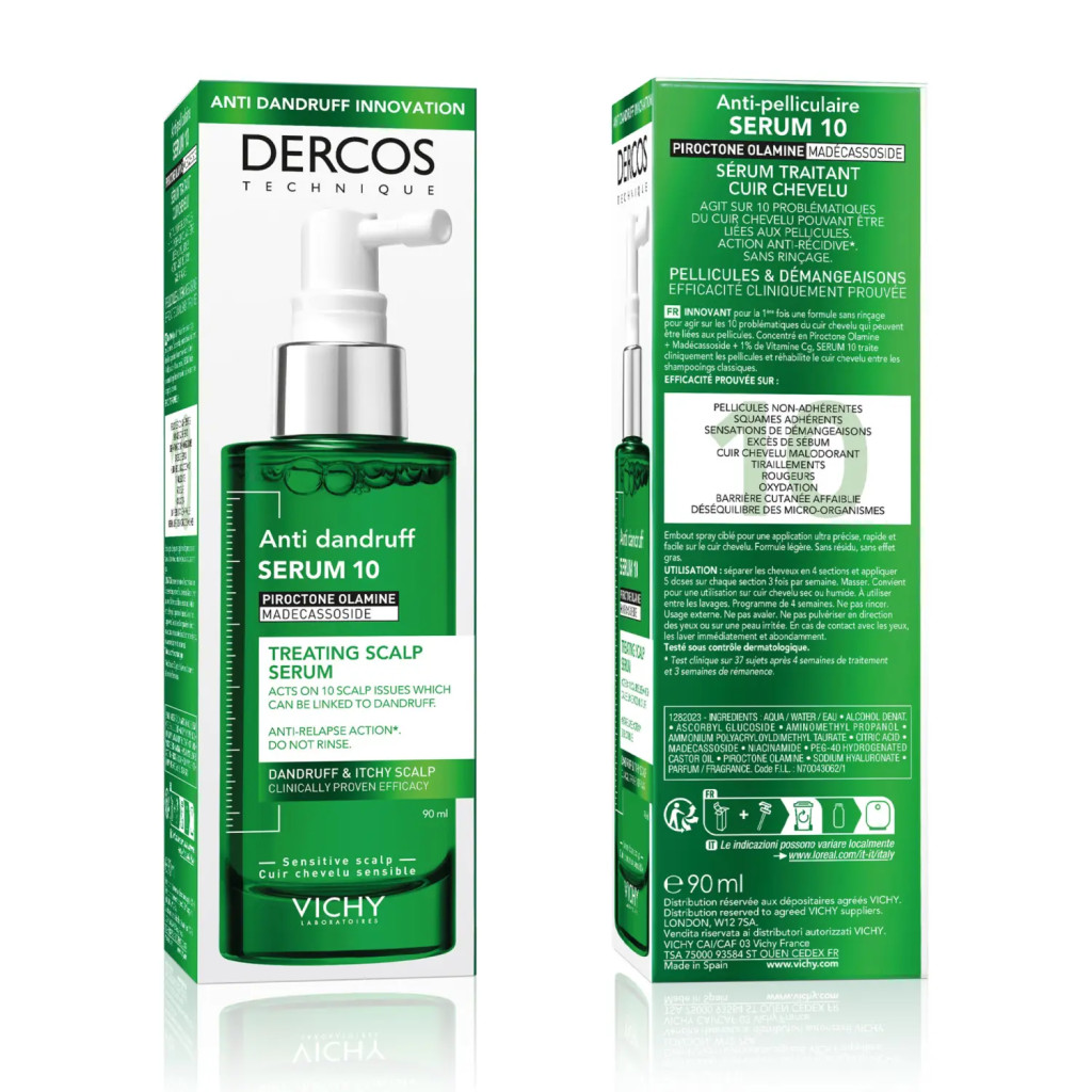 VICHY Dercos korpásodás elleni szérum 10 (90ml)
