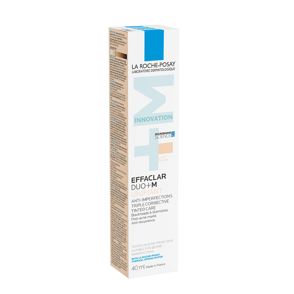LA ROCHE-POSAY Effaclar Duo+ M színezett krém light (40ml) termék 2. képe
