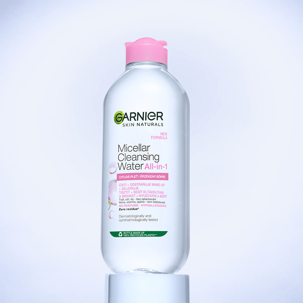 GARNIER SKIN NATURALS All in One micellás víz érzékeny bőrre (400ml) termék 2. képe