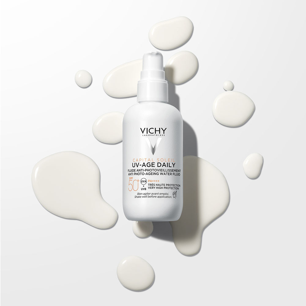 VICHY Capital Soleil UV-Age Daily fluid krém SPF50 (80ml) termék 2. képe