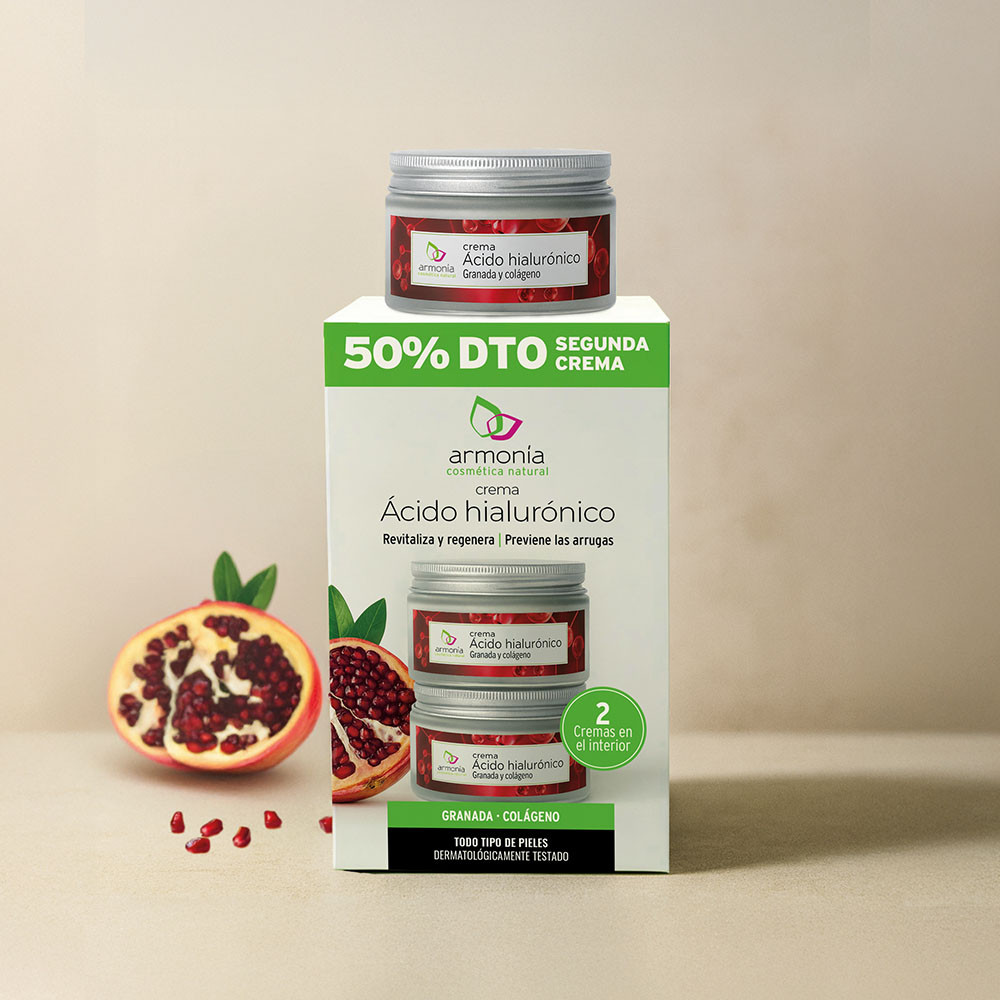 Armonia Hialuron arckrém gránátalmával duopack 50ml+50ml