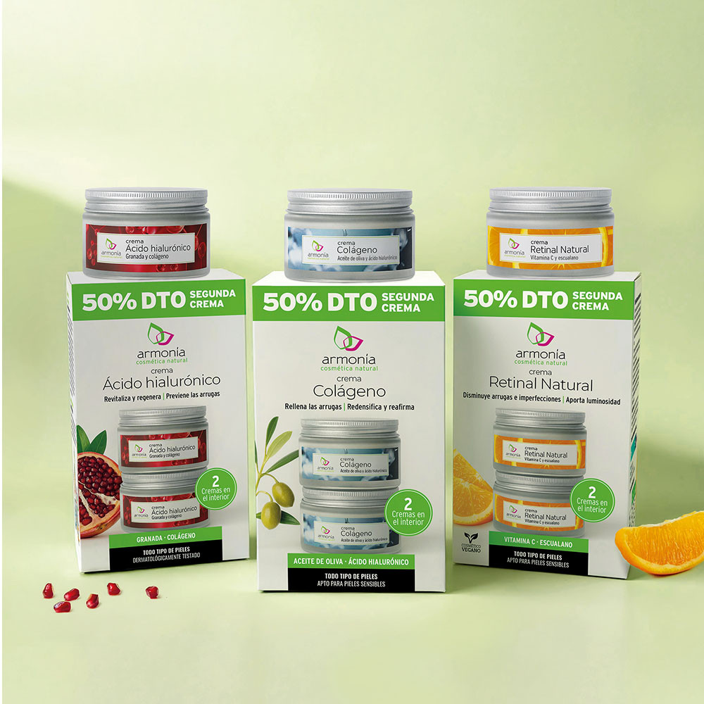 Armonia Hialuron arckrém gránátalmával duopack 50ml+50ml