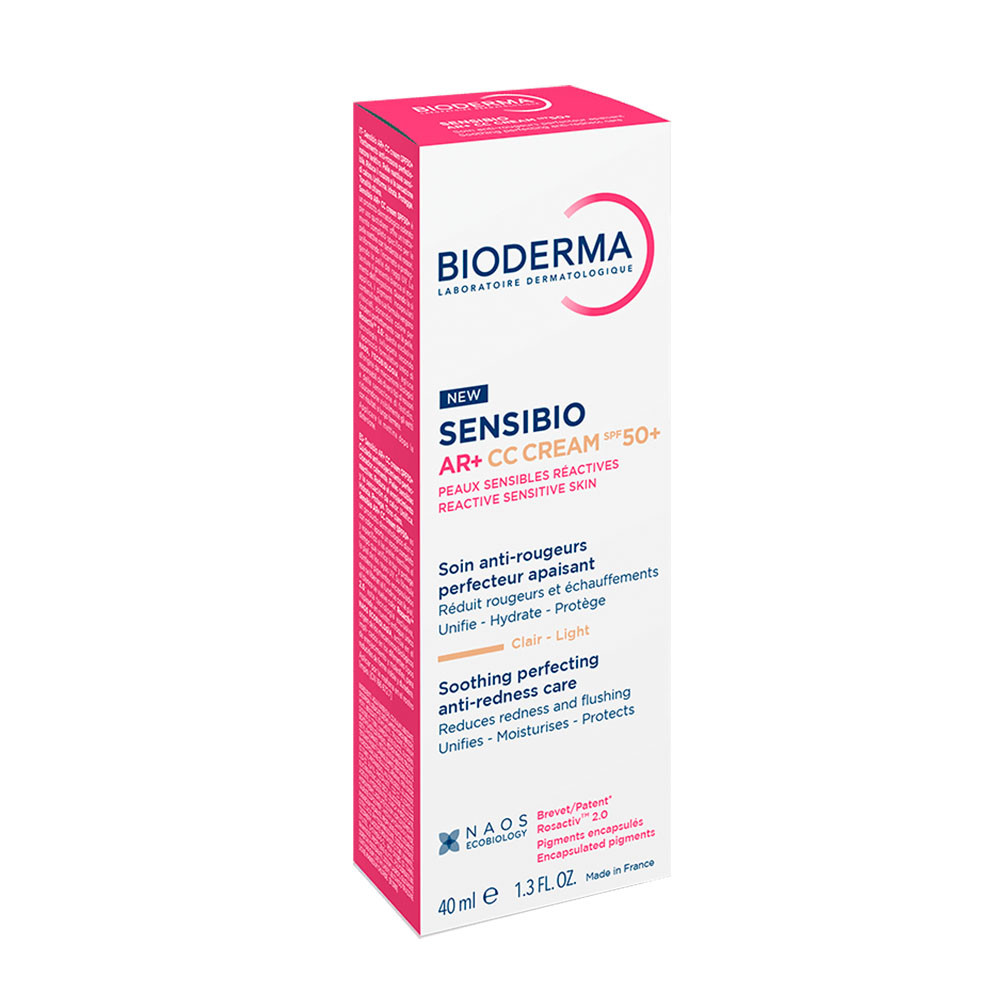 BIODERMA Sensibio AR+ CC krém SPF50+ (40ml)
