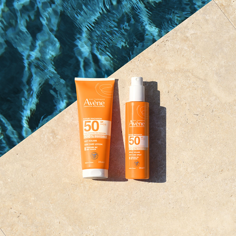 AVÈNE Suncare Invisible napvédő tej SPF50 (250ml)