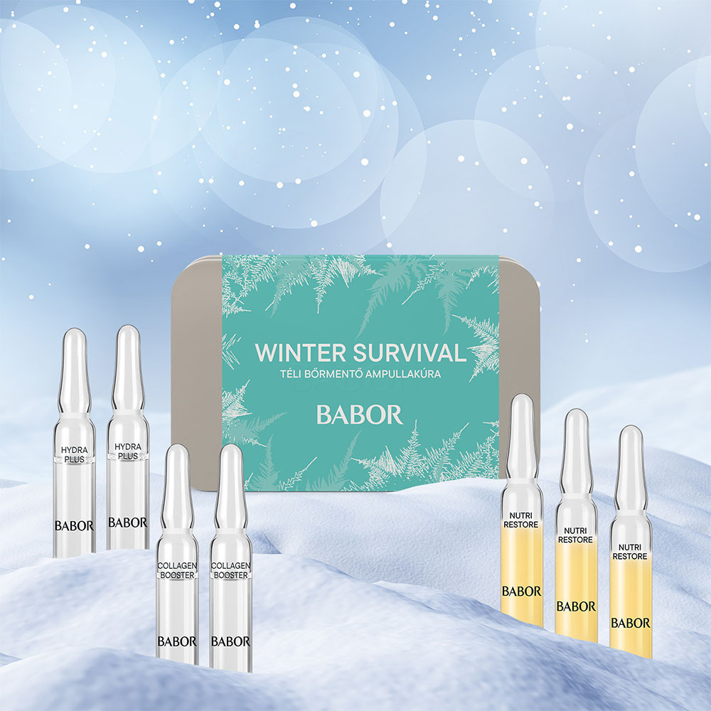 BABOR szett Winter Survival ampulla válogatás 2026
